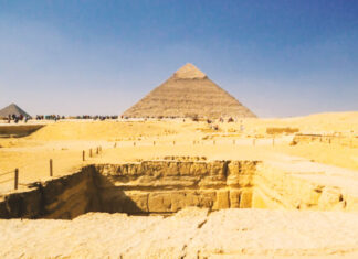 La Red de Túneles en el Subterráneo de la Meseta de Giza